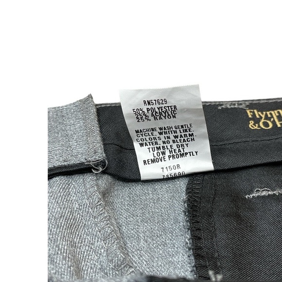 Girls Gray Dress Uniform Slacks 8 Regular NWT - Picture 6 of 6